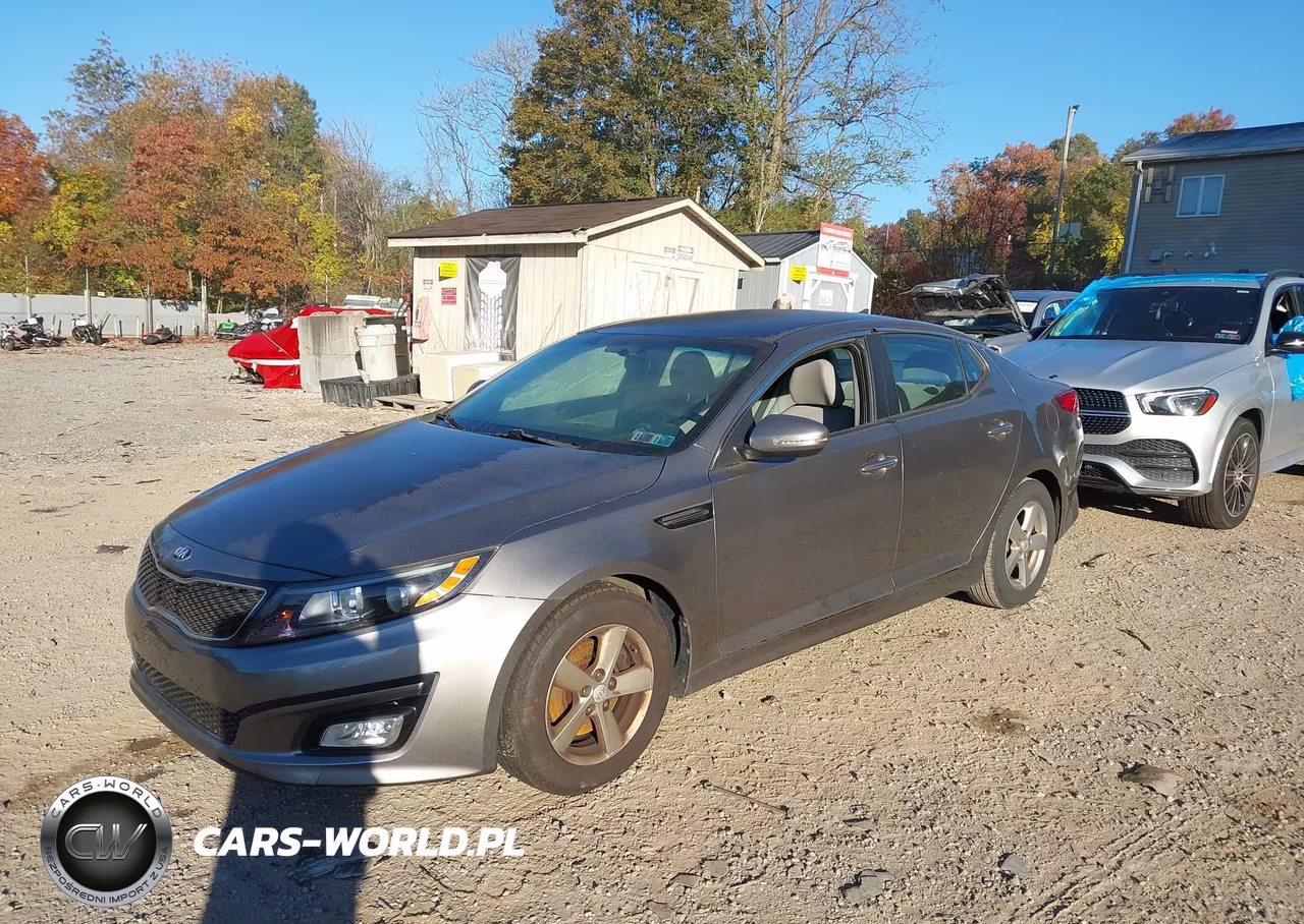 2014 Kia Optima Lx VIN:5XXGM4A78EG296963 - 2