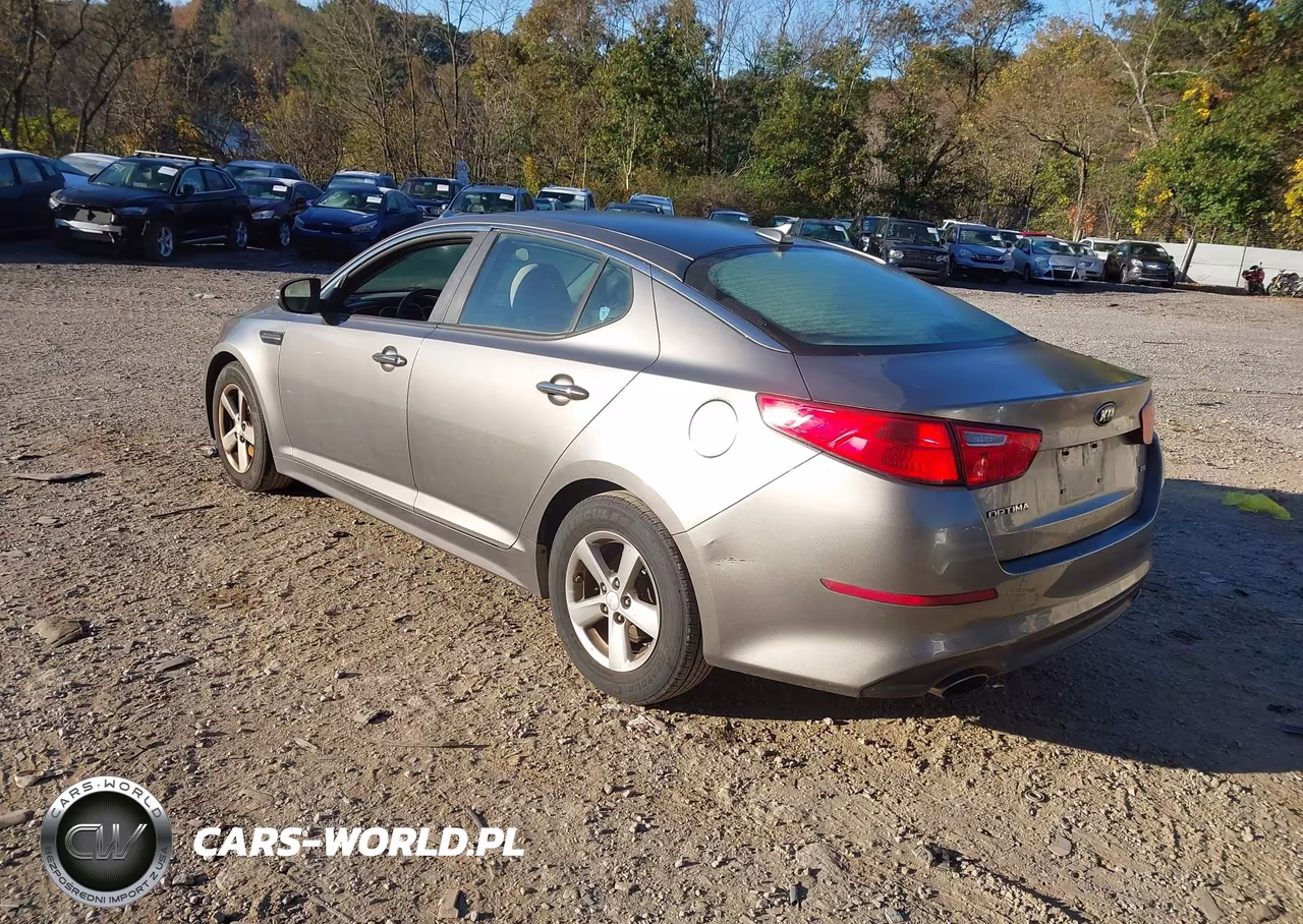 2014 Kia Optima Lx VIN:5XXGM4A78EG296963 - 3