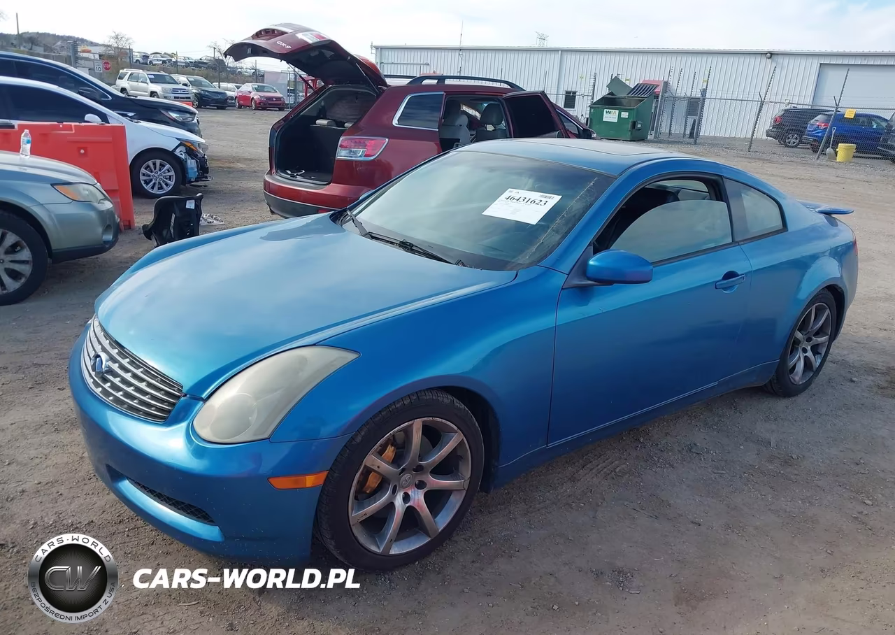 2003 Infiniti G35 Base W-6 Speed Manual VIN:JNKCV54E83M202369 - 2