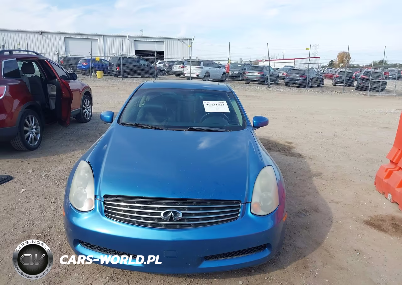 2003 Infiniti G35 Base W-6 Speed Manual VIN:JNKCV54E83M202369 - 6