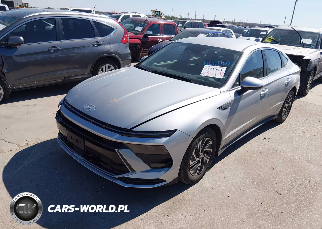 2026 Hyundai Sonata Hybrid Blue VIN:KMHL24JJ0TA167913 - 2