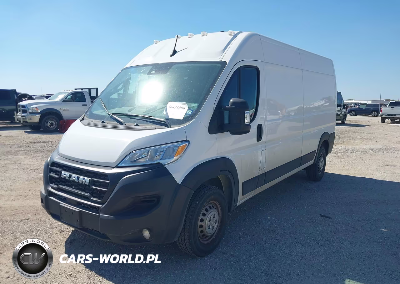 2025 Ram Promaster 3500 Tradesman High Roof 159 Wb W-Pass Seat VIN:3C6MRVHG2SE546306 - 2