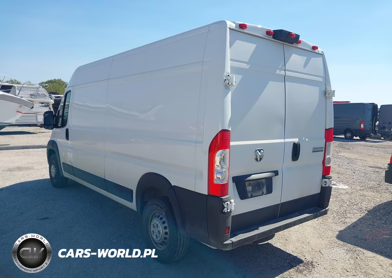 2025 Ram Promaster 3500 Tradesman High Roof 159 Wb W-Pass Seat VIN:3C6MRVHG2SE546306 - 3
