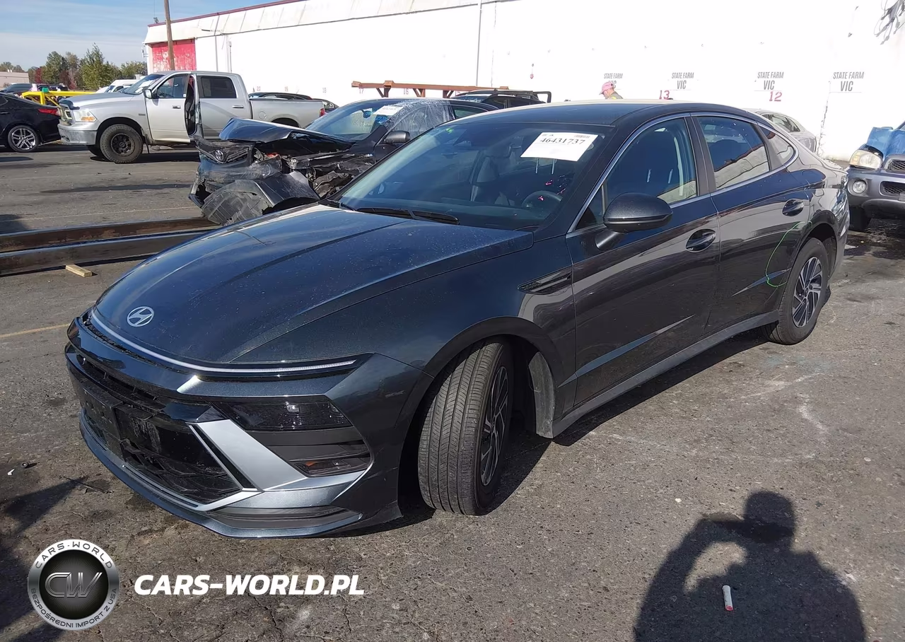 2026 Hyundai Sonata Hybrid Blue VIN:KMHL24JJ2TA161952 - 2