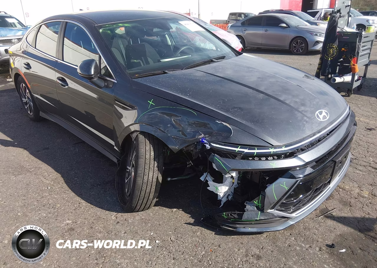 2026 Hyundai Sonata Hybrid Blue VIN:KMHL24JJ2TA161952 - 6