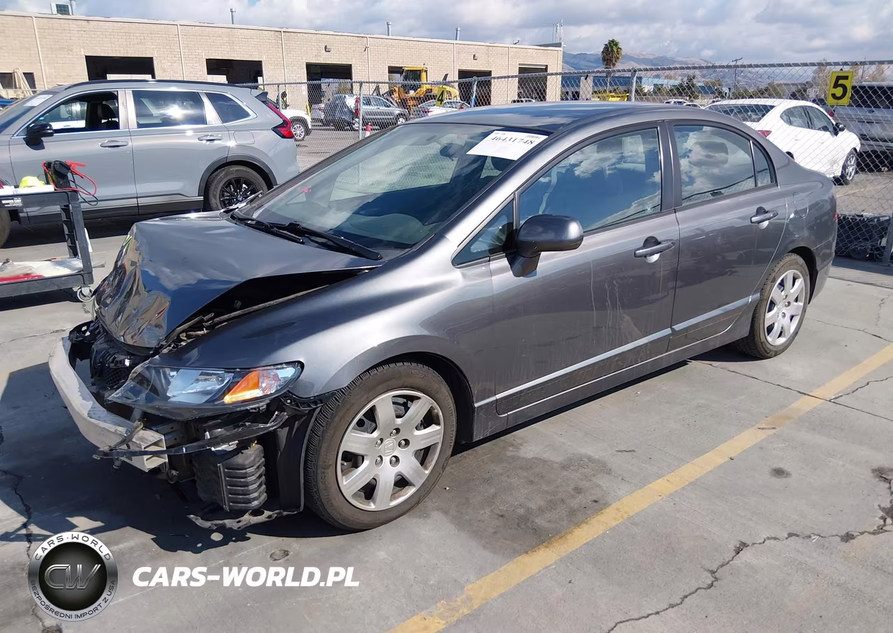 2010 Honda Civic Lx VIN:2HGFA1F50AH316156 - 2