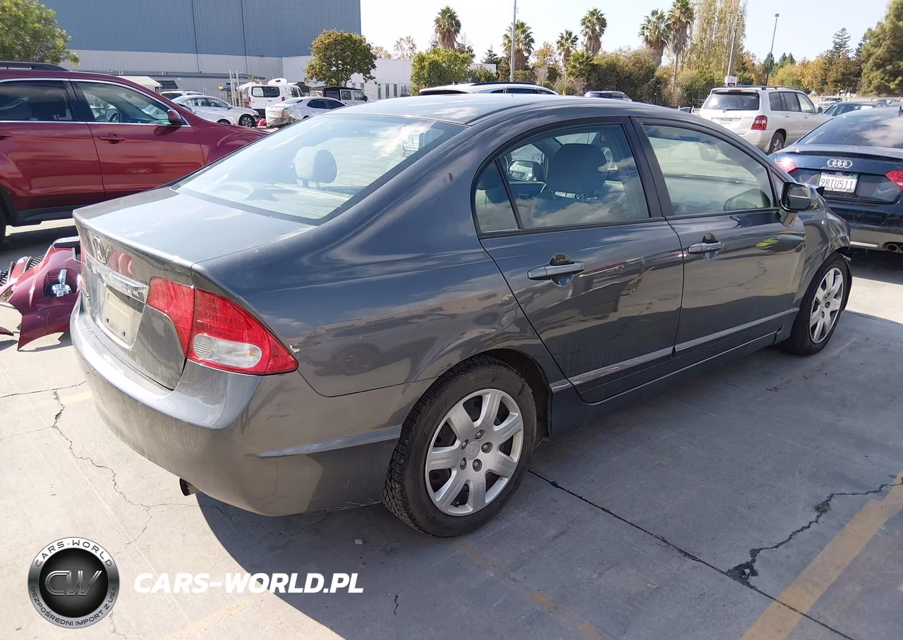 2010 Honda Civic Lx VIN:2HGFA1F50AH316156 - 4