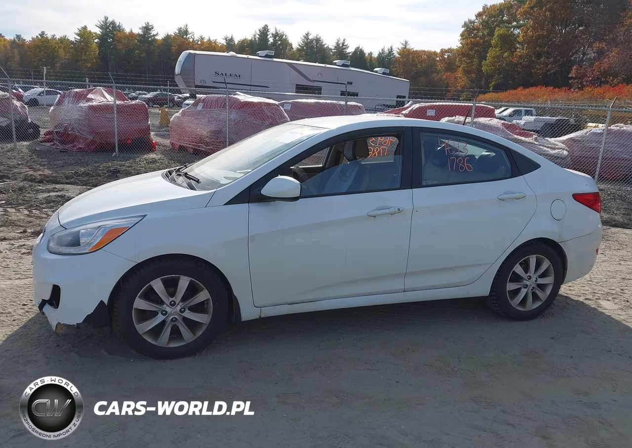 2014 Hyundai Accent Gls VIN:KMHCU4AE7EU749750 - 12