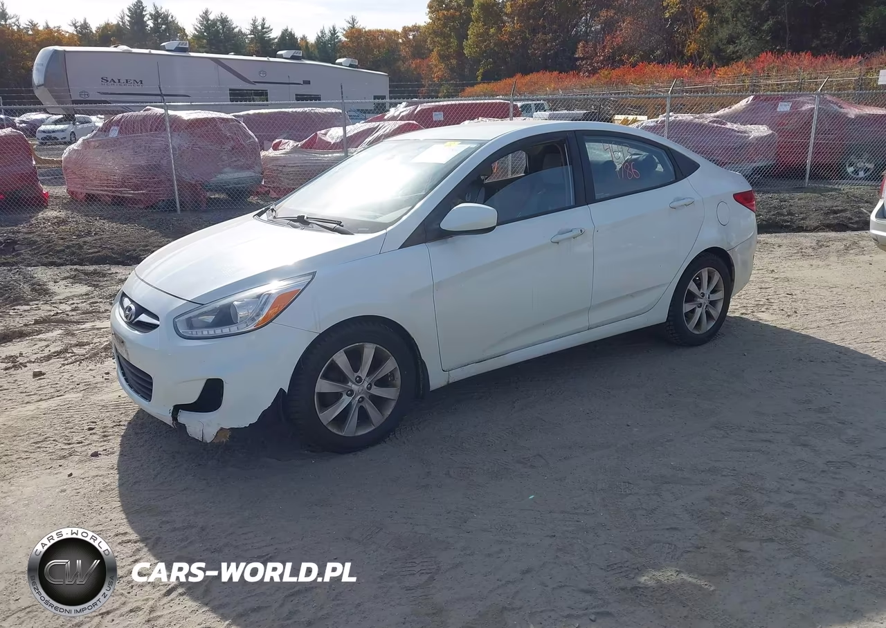 2014 Hyundai Accent Gls VIN:KMHCU4AE7EU749750 - 2
