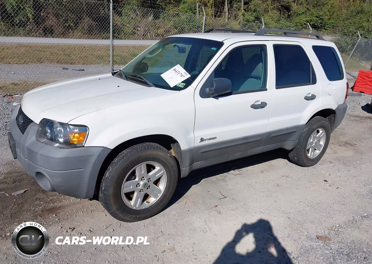 2007 Ford Escape Hybrid VIN:1FMCU59HX7KB35049 - 2
