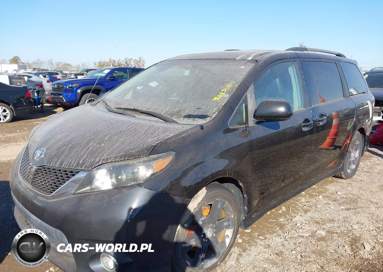 2011 Toyota Sienna Se VIN:5TDXK3DC1BS074655 - 2