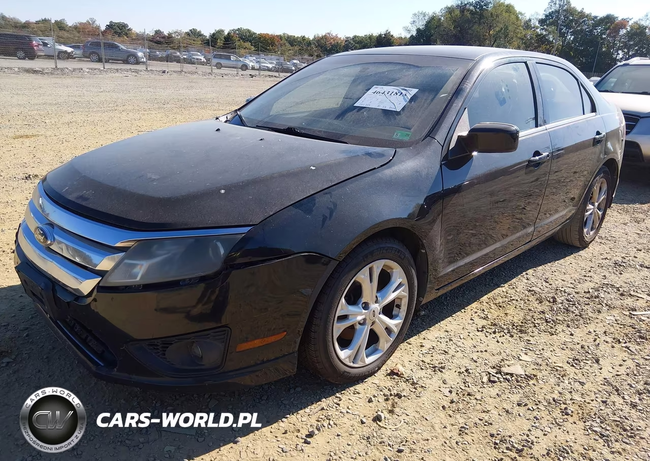 2012 Ford Fusion Se VIN:3FAHP0HA4CR408376 - 2