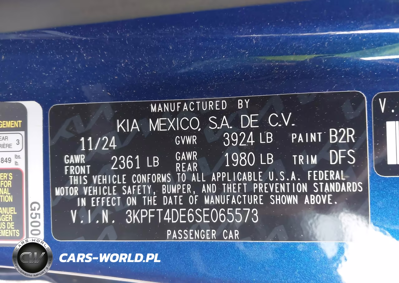 2025 Kia K4 Lxs VIN:3KPFT4DE6SE065573 - 9
