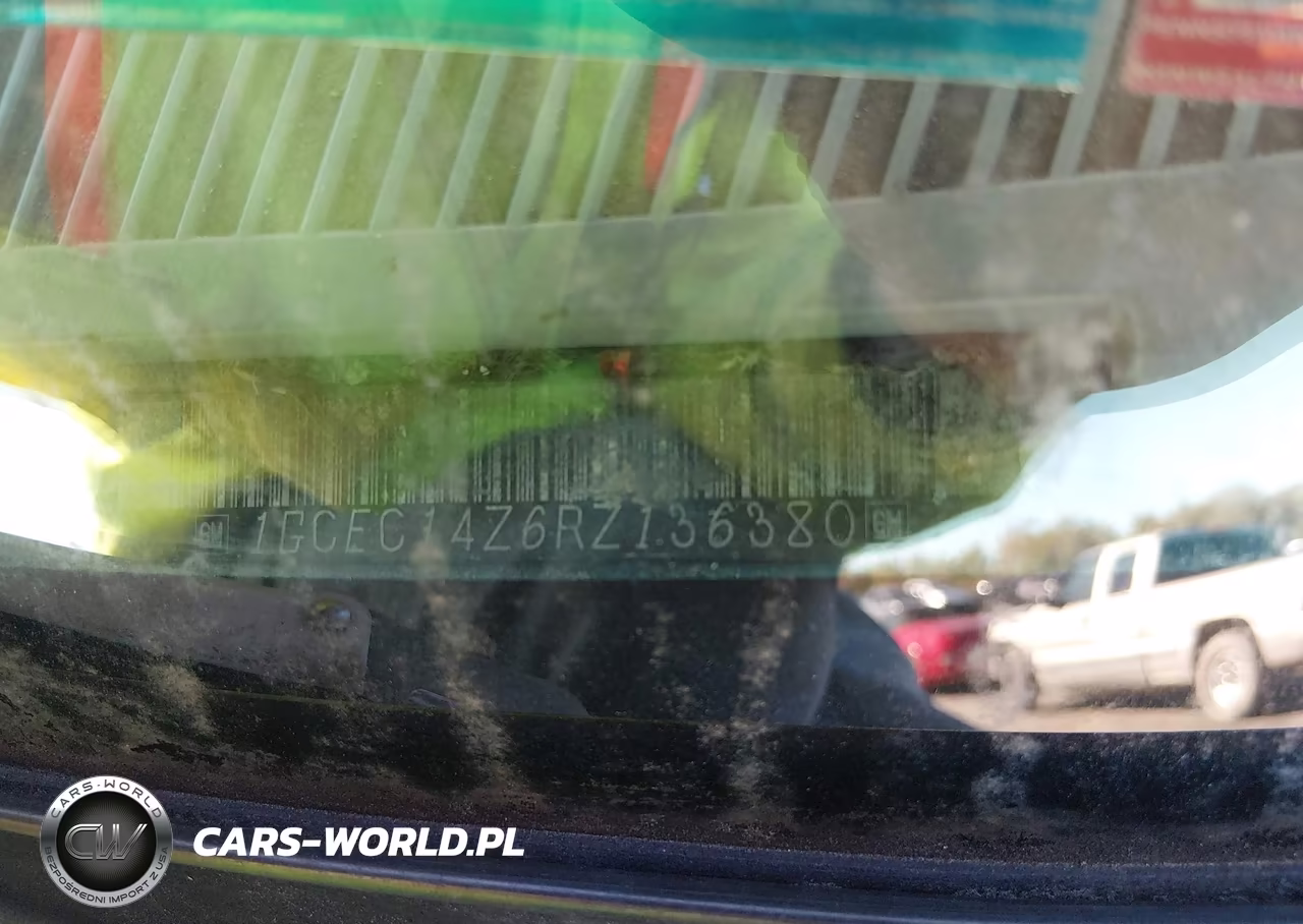1994 Chevrolet Gmt-400 C1500 VIN:1GCEC14Z6RZ136380 - 13