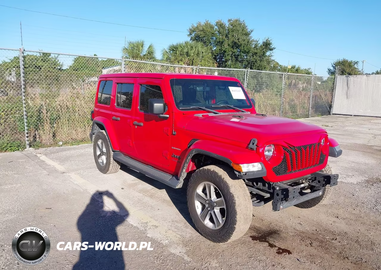 2021 Jeep Wrangler Unlimited Sahara VIN:1C4HJXEN7MW551848 - 1