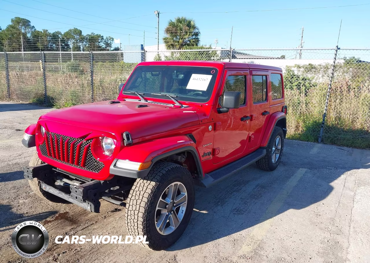 2021 Jeep Wrangler Unlimited Sahara VIN:1C4HJXEN7MW551848 - 2