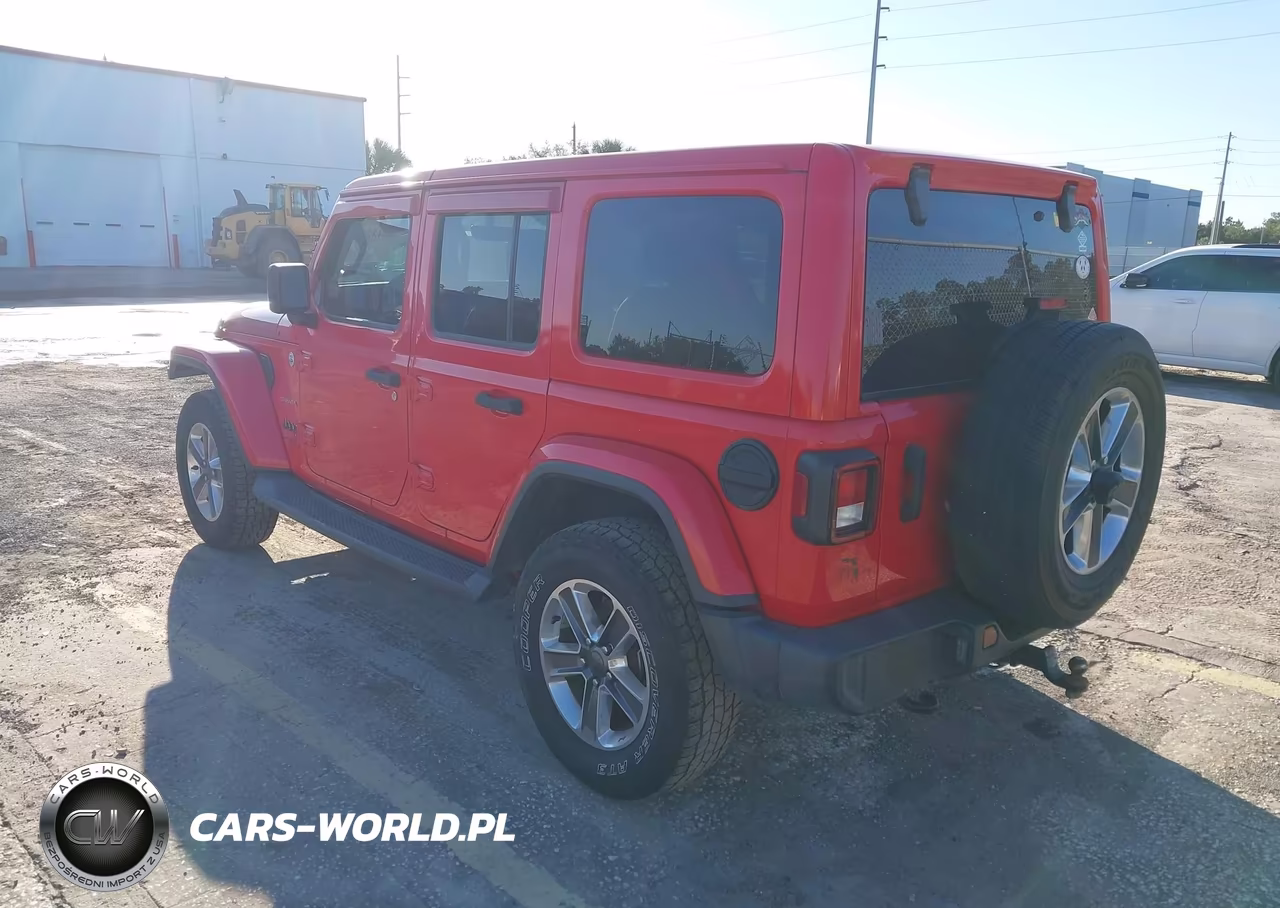 2021 Jeep Wrangler Unlimited Sahara VIN:1C4HJXEN7MW551848 - 3