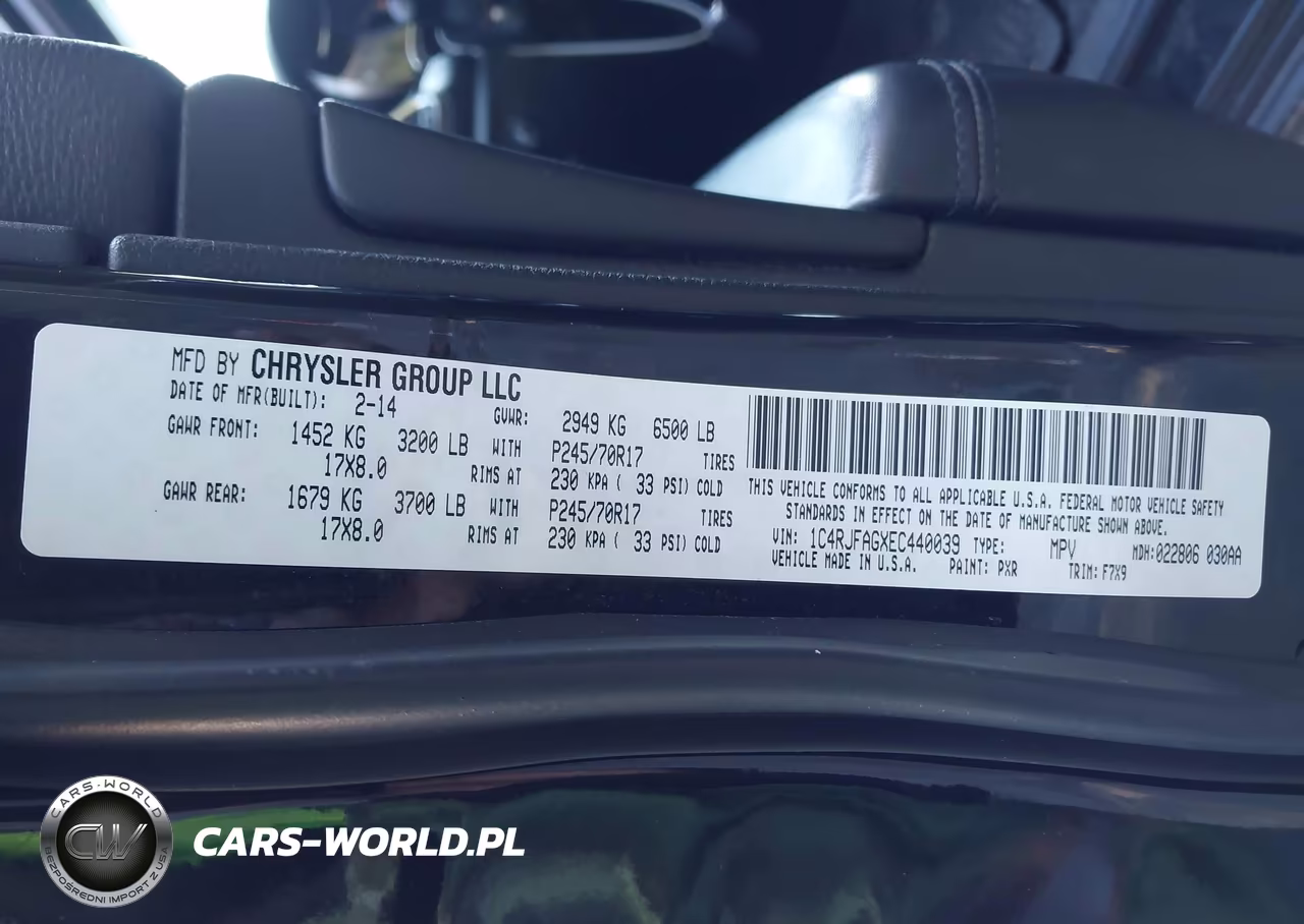 2014 Jeep Grand Cherokee Laredo VIN:1C4RJFAGXEC440039 - 9