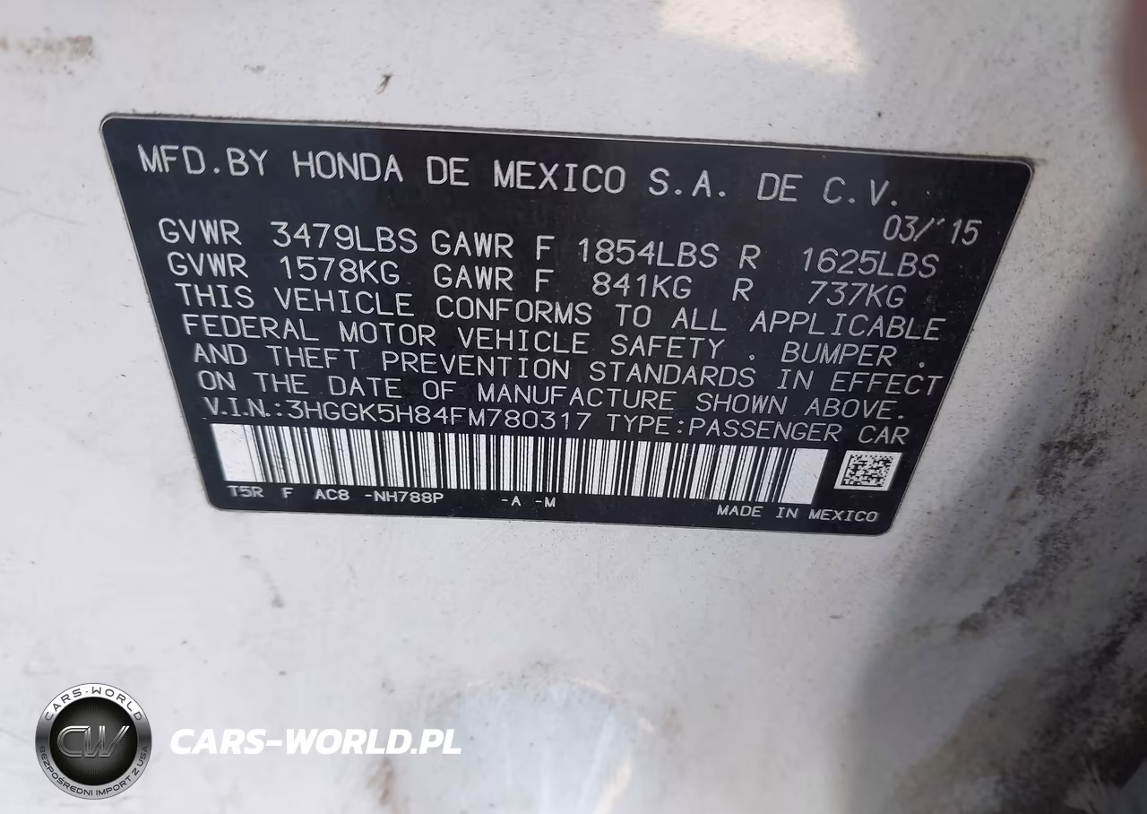 2015 Honda Fit Ex-Ex-L VIN:3HGGK5H84FM780317 - 9