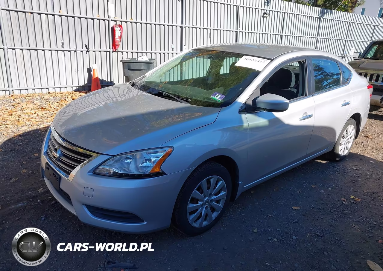 2015 Nissan Sentra Sv VIN:3N1AB7APXFY246123 - 2