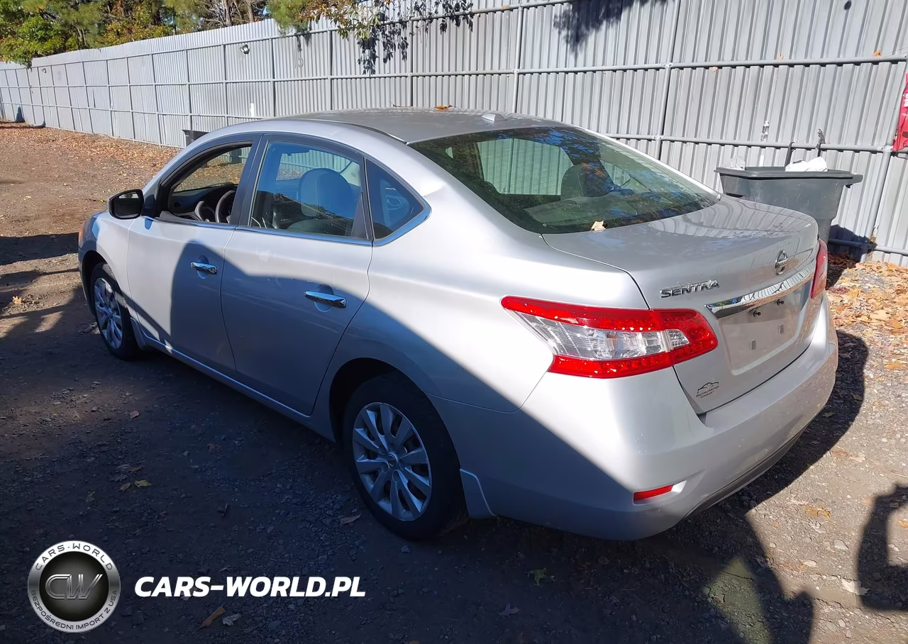 2015 Nissan Sentra Sv VIN:3N1AB7APXFY246123 - 3