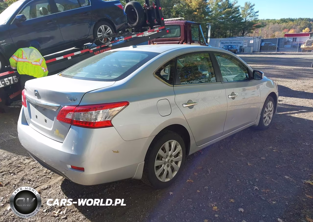 2015 Nissan Sentra Sv VIN:3N1AB7APXFY246123 - 4