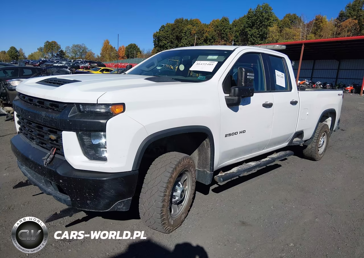 2022 Chevrolet Silverado 2500Hd 4Wd Long Bed Wt VIN:1GC2YLE7XNF283889 - 2