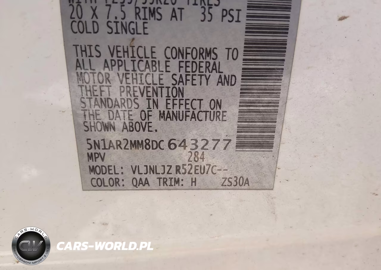 2013 Nissan Pathfinder Platinum VIN:5N1AR2MM8DC643277 - 9
