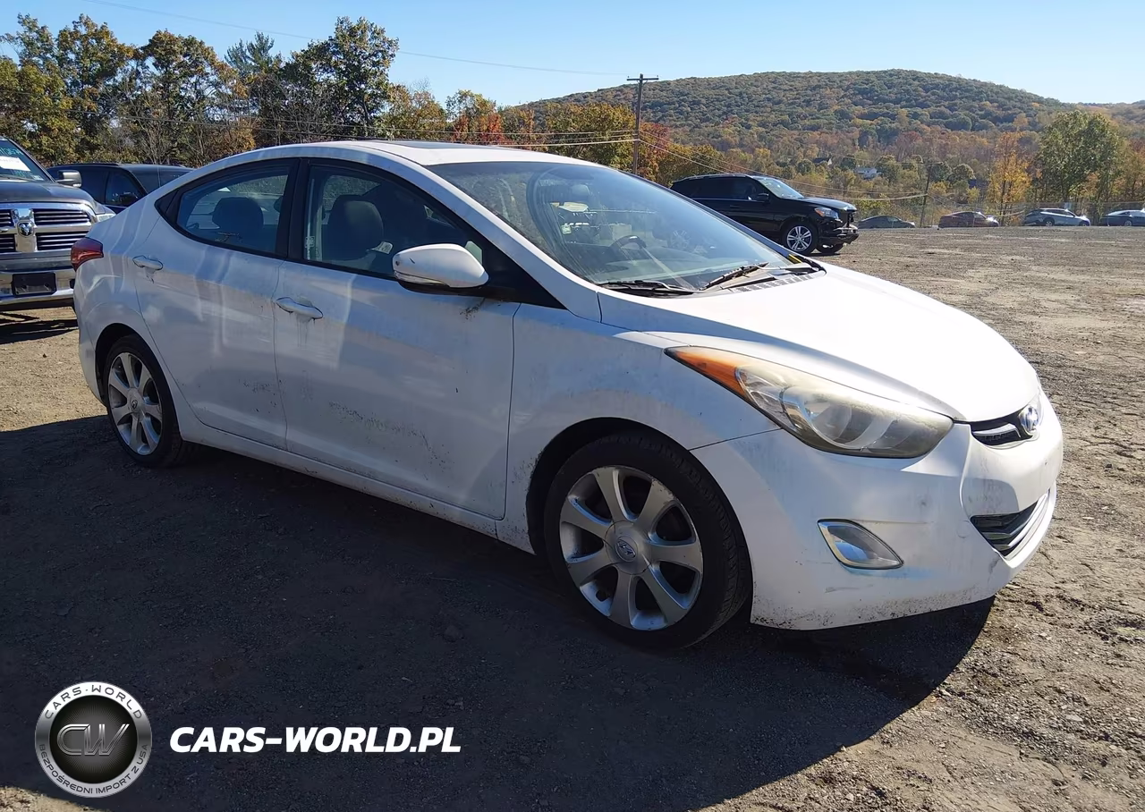 2011 Hyundai Elantra Limited VIN:5NPDH4AE4BH051292 - 1