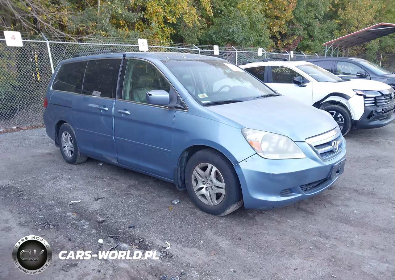 2006 Honda Odyssey Ex-L VIN:5FNRL38726B060955 - 1