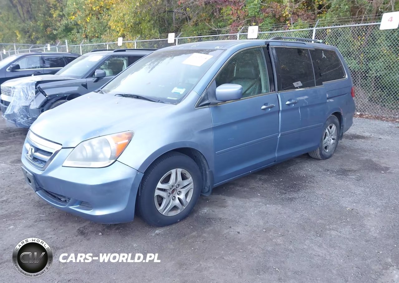 2006 Honda Odyssey Ex-L VIN:5FNRL38726B060955 - 2