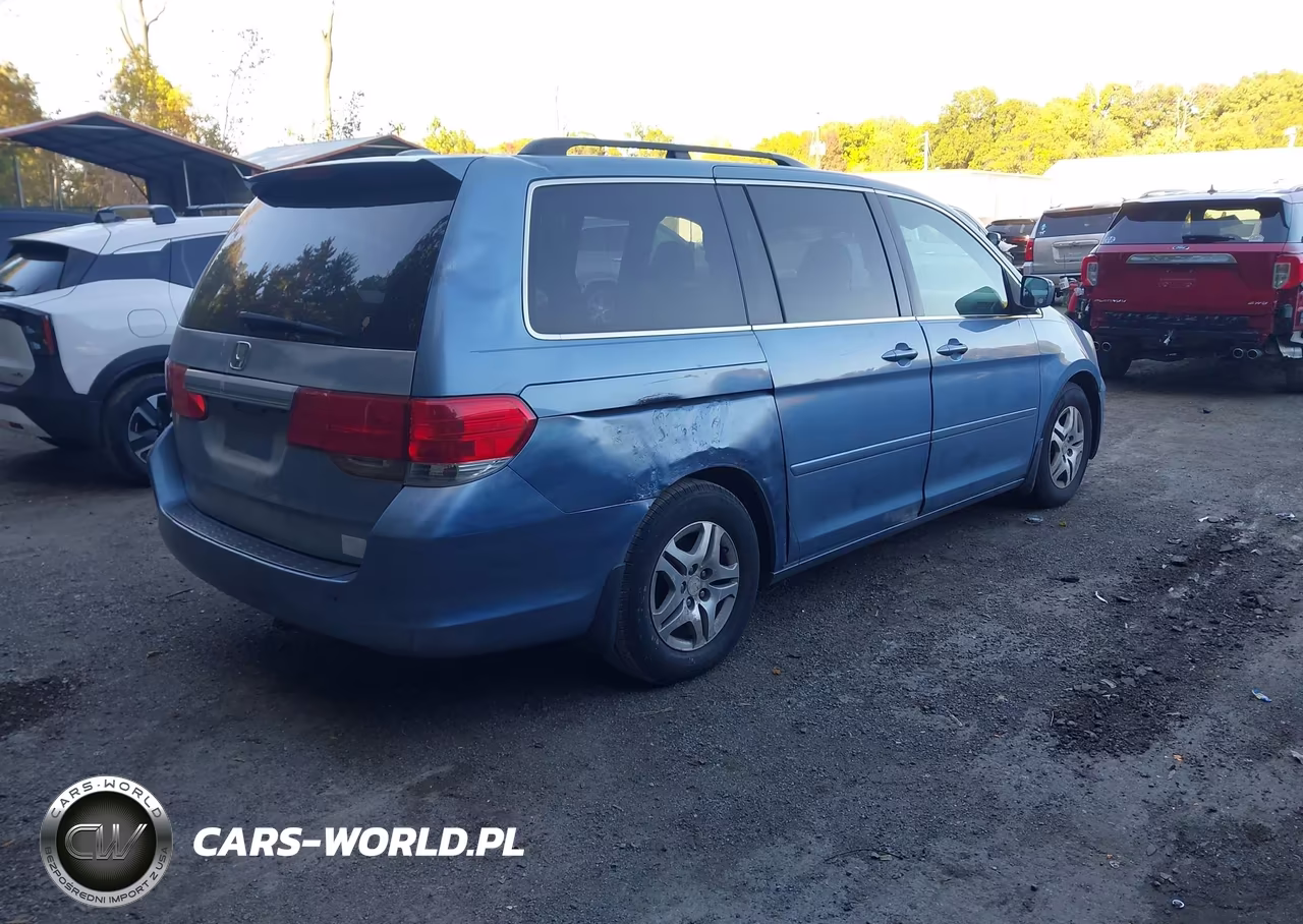 2006 Honda Odyssey Ex-L VIN:5FNRL38726B060955 - 4