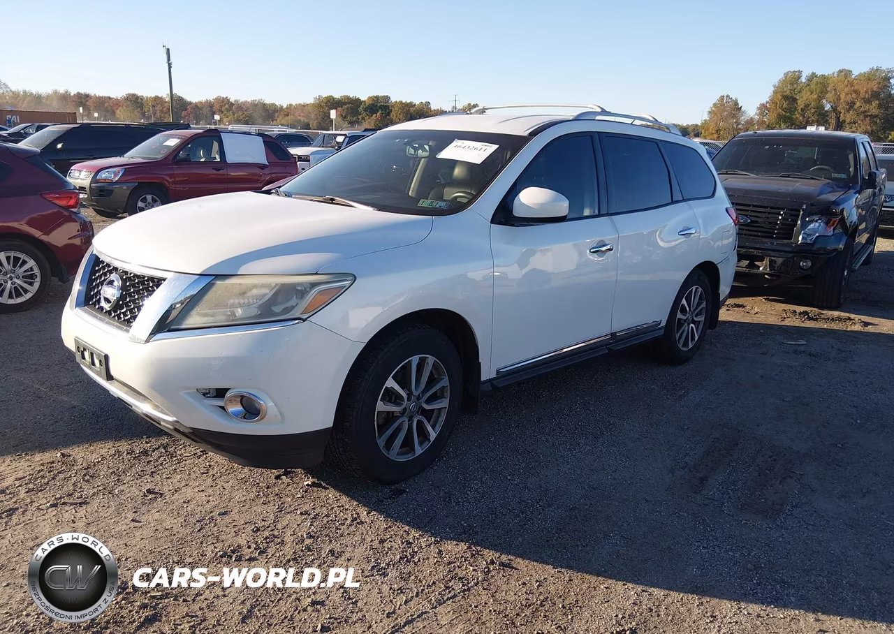 2014 Nissan Pathfinder Sl VIN:5N1AR2MM3EC665611 - 2