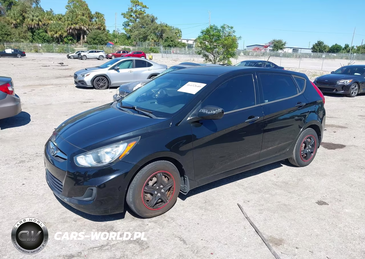 2013 Hyundai Accent Gs VIN:KMHCT5AE2DU089995 - 2