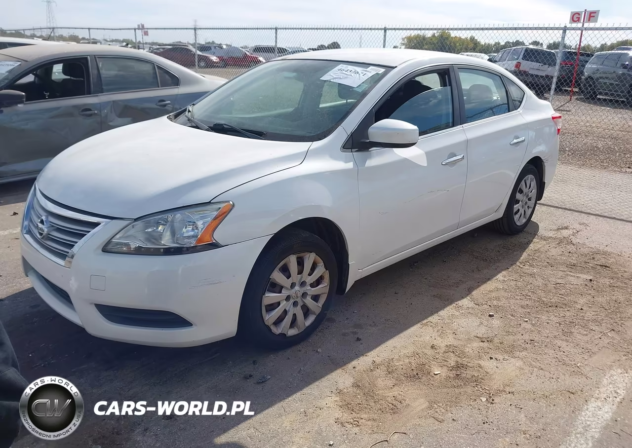 2014 Nissan Sentra Sv VIN:3N1AB7AP2EY323517 - 2