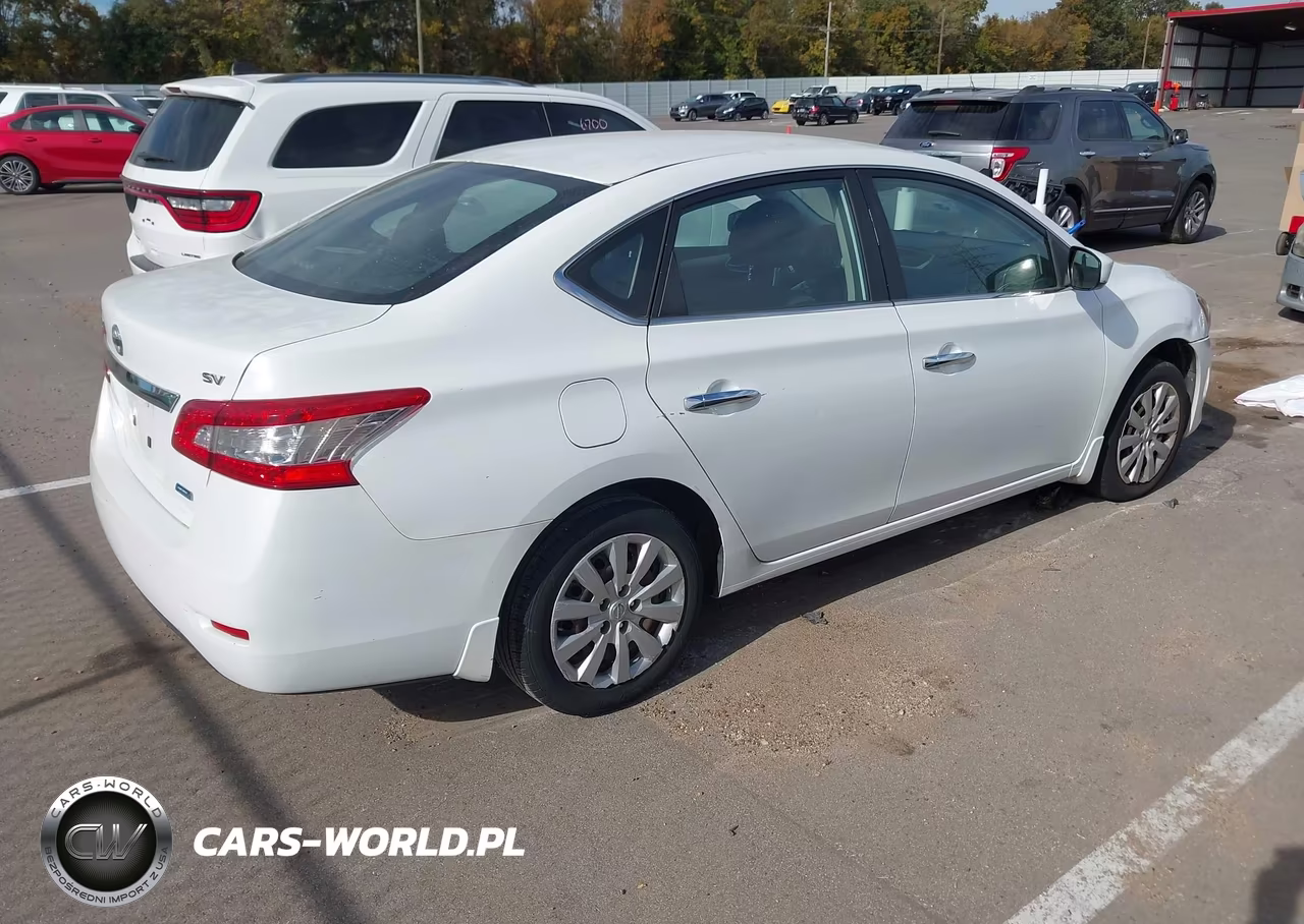 2014 Nissan Sentra Sv VIN:3N1AB7AP2EY323517 - 4