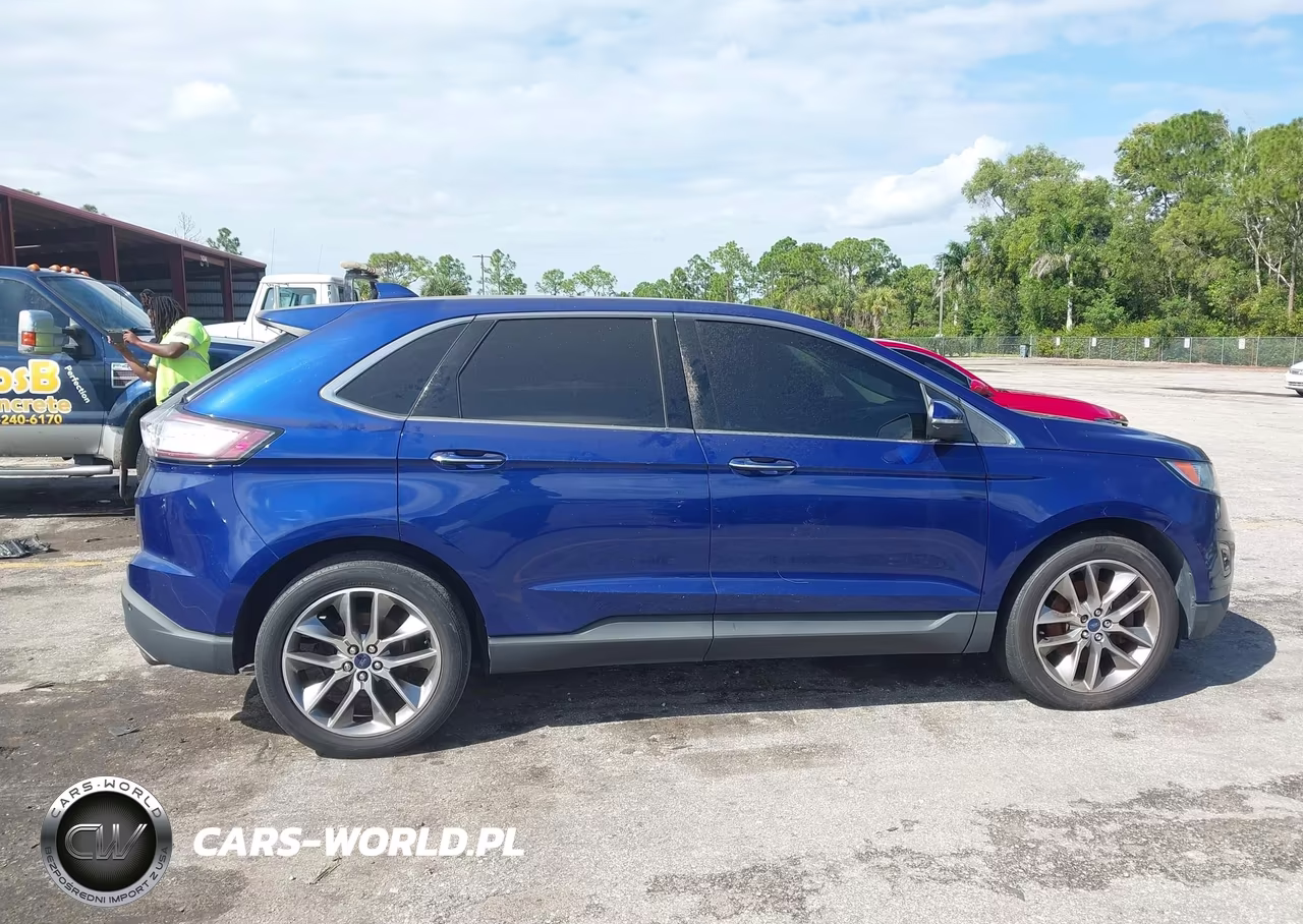 2015 Ford Edge Titanium VIN:2FMPK3K88FBB38353 - 13
