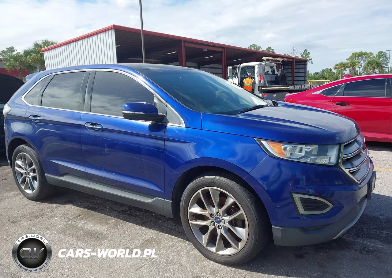 2015 Ford Edge Titanium VIN:2FMPK3K88FBB38353 - 17