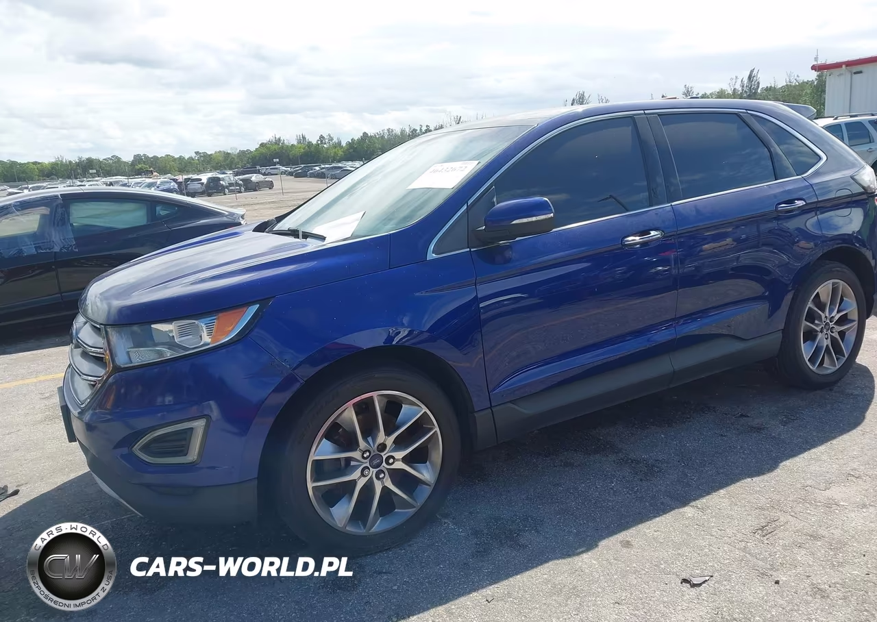 2015 Ford Edge Titanium VIN:2FMPK3K88FBB38353 - 18