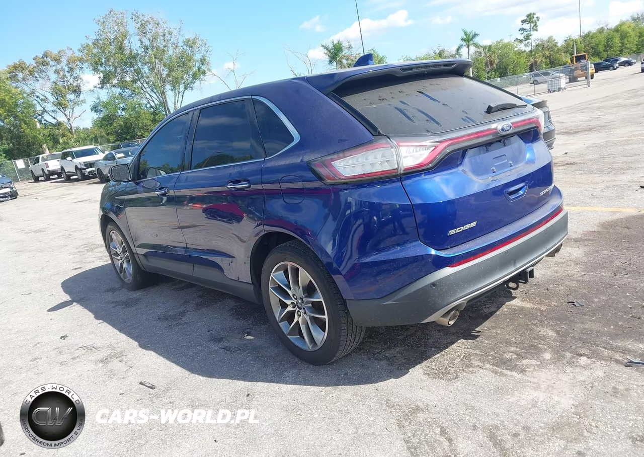2015 Ford Edge Titanium VIN:2FMPK3K88FBB38353 - 3