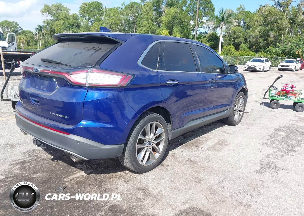 2015 Ford Edge Titanium VIN:2FMPK3K88FBB38353 - 4