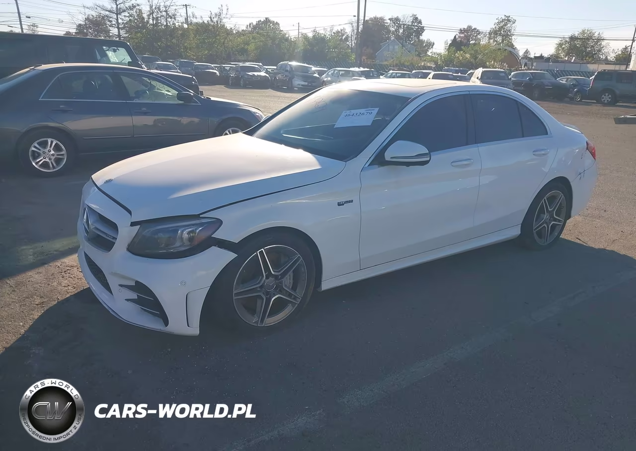 2020 Mercedes-Benz C 43 Amg VIN:WDDWF6EB9LR563656 - 2