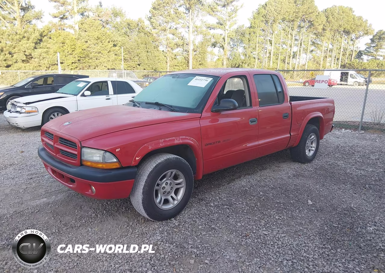 2002 Dodge Dakota Sport VIN:1B7HL38N32S702235 - 2