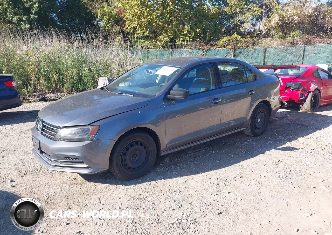 2015 Volkswagen Jetta 2.0L S VIN:3VW2K7AJ2FM314013 - 2
