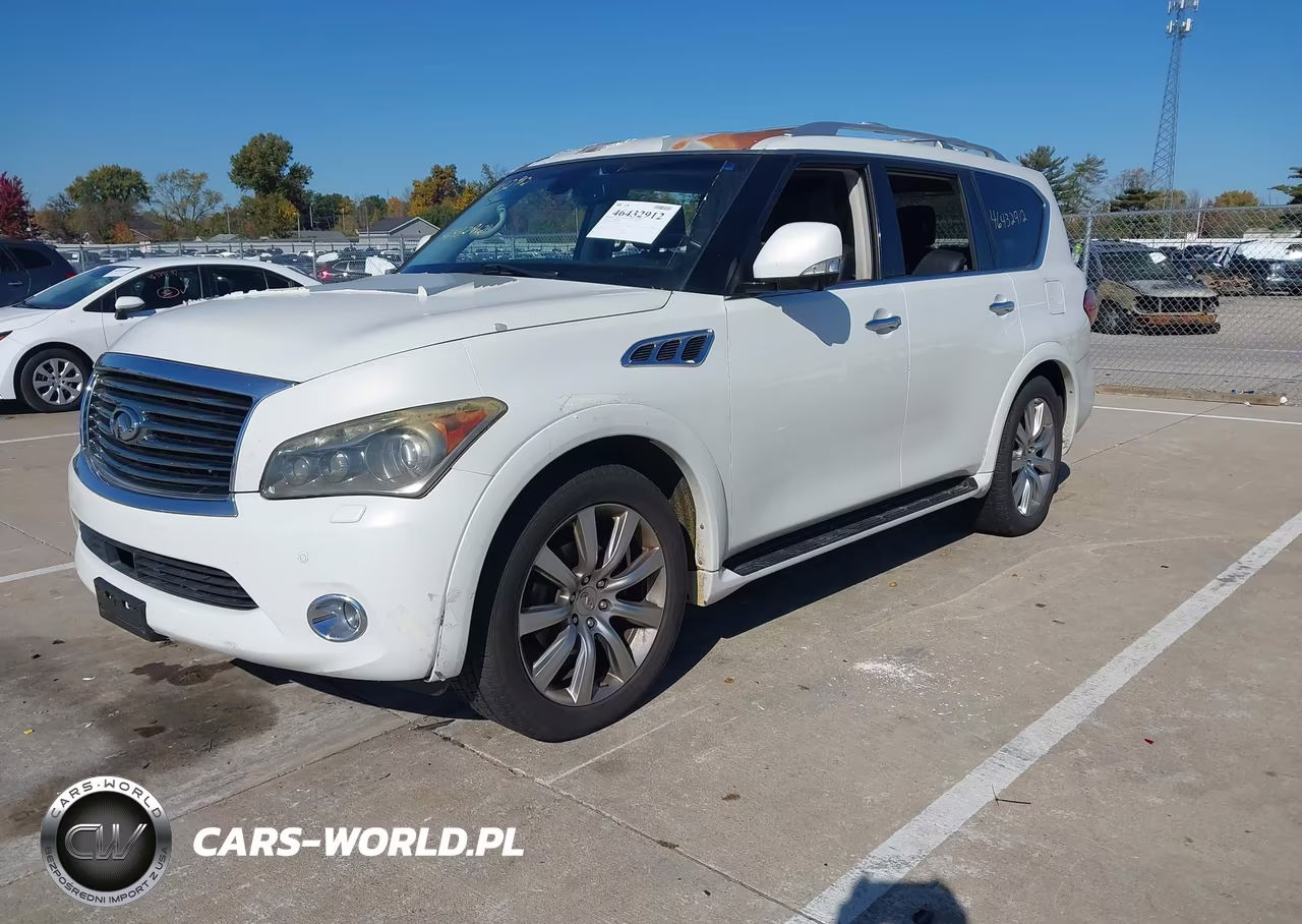 2011 Infiniti Qx56 VIN:JN8AZ2NE2B9006136 - 2