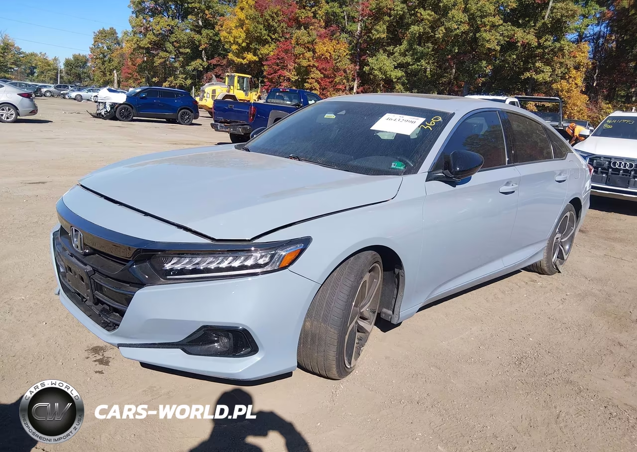 2022 Honda Accord Sport 2.0T VIN:1HGCV2F34NA006446 - 2