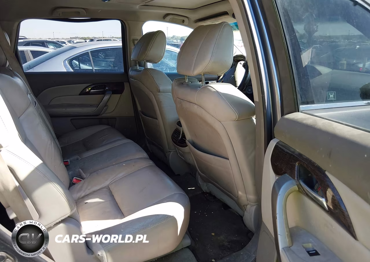 2012 Acura Mdx Technology Package VIN:2HNYD2H47CH500984 - 8