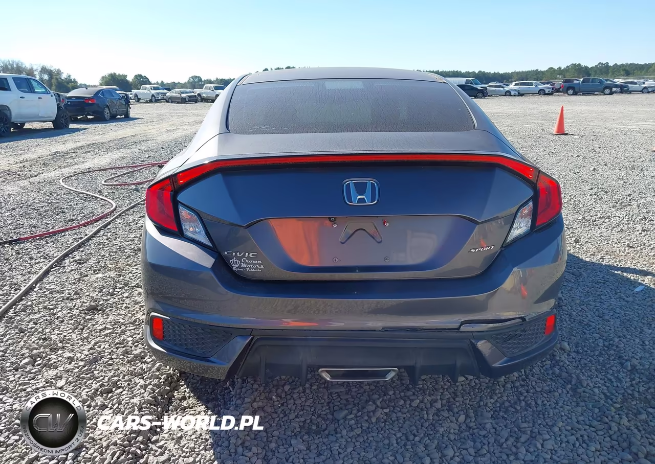 2019 Honda Civic Sport VIN:2HGFC4B87KH309671 - 16