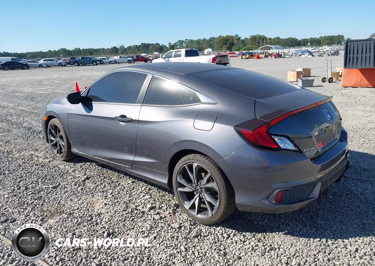 2019 Honda Civic Sport VIN:2HGFC4B87KH309671 - 3