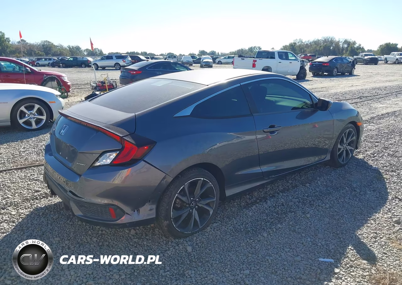2019 Honda Civic Sport VIN:2HGFC4B87KH309671 - 4